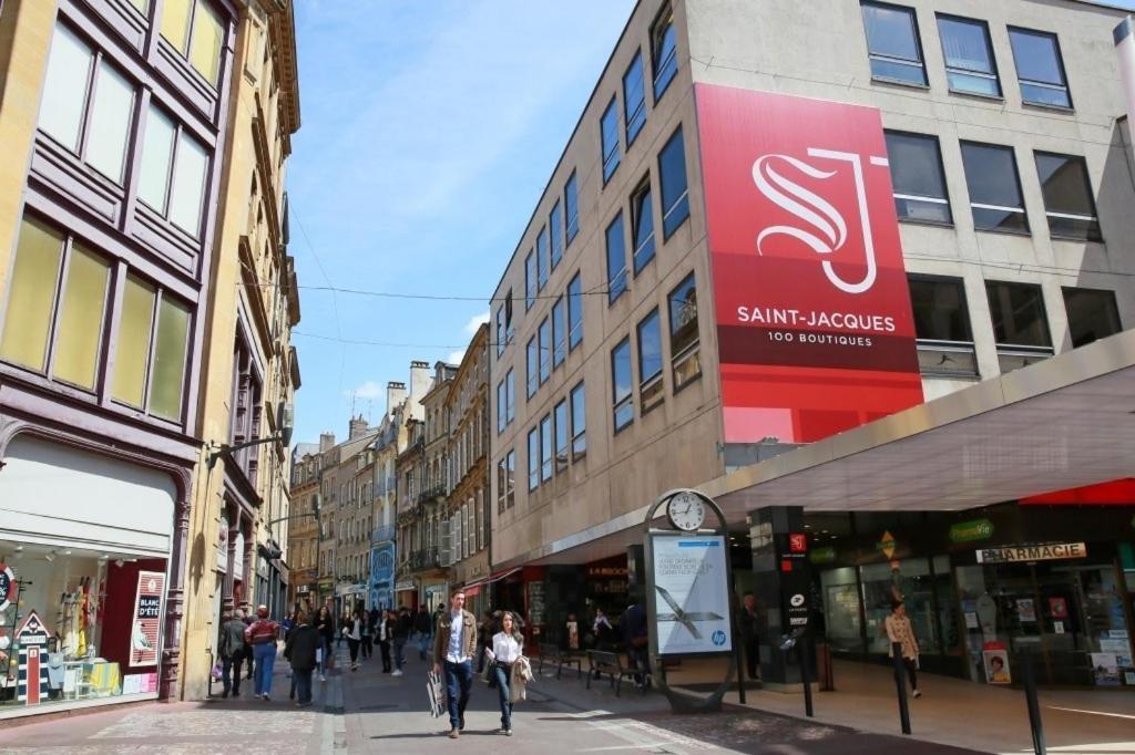 Coquet Appartement, Quartier Historique De Metz Centre Экстерьер фото